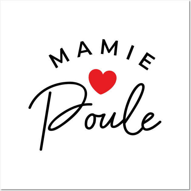 Mamie Poule Wall Art by Nanaloo